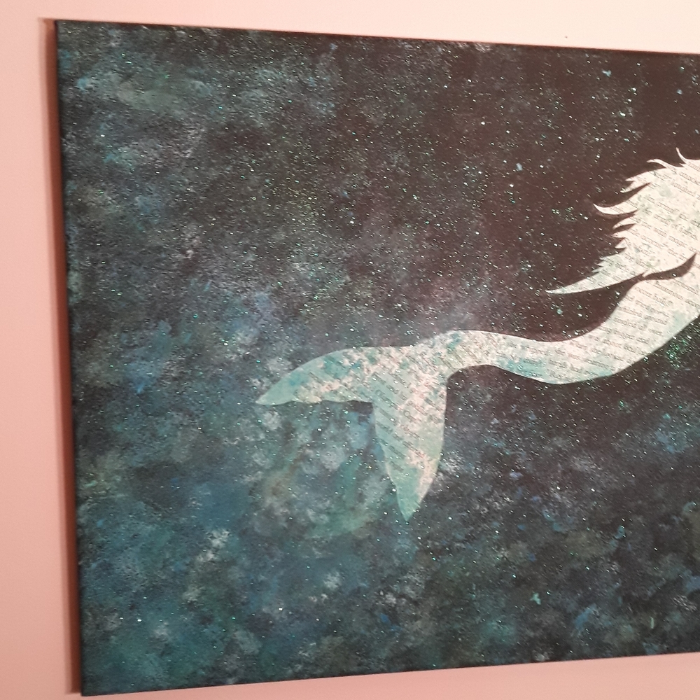 Mermaid Glitter Art - Picture 4 of 8